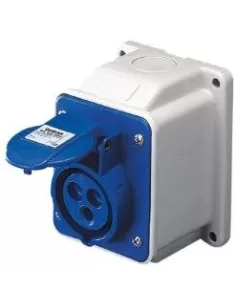 Gewiss GW62416 Feste Steckdose 10. Par. pr. 3P+E 32A 230V 9H